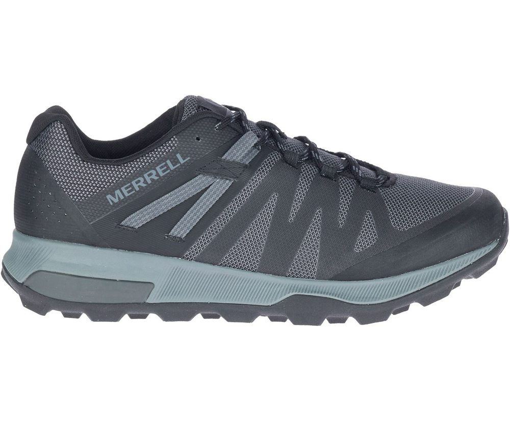 Buty Trekkingowe Merrell Męskie Czarne - Zion Fst - 803914-QIO